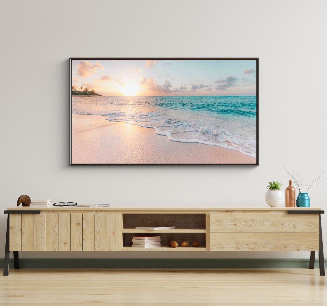 Sunset On The Beach Poster Print - Image 3