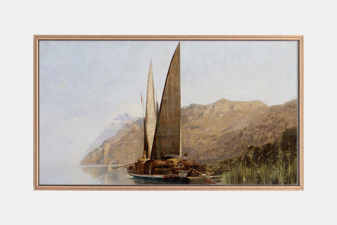 Vintage Landscape Art Print