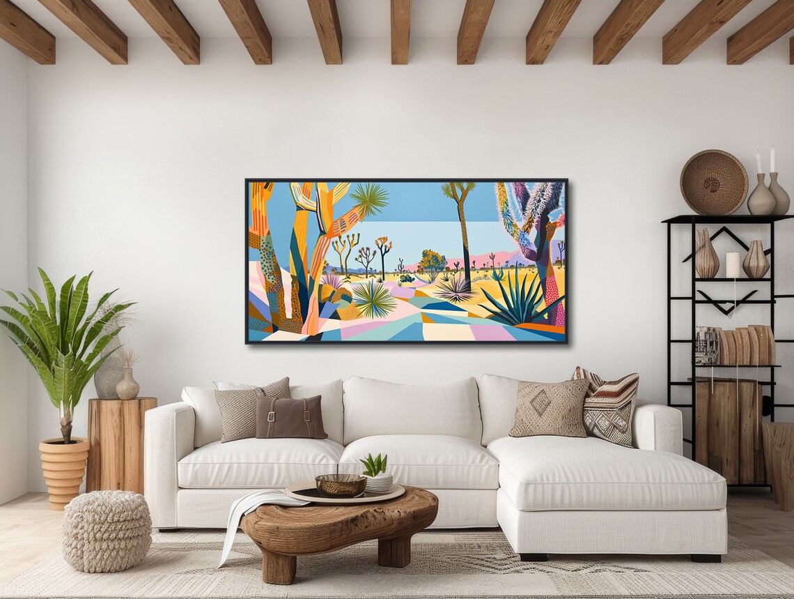 Sunstone Flats Desert Landscape Art Print, Southwestern - Image 3