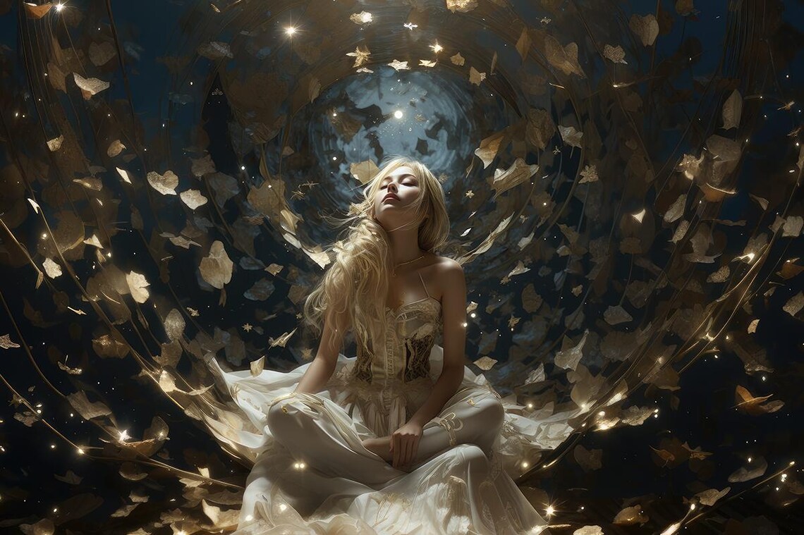 Meditation Spiritual Mystical Art Reverie