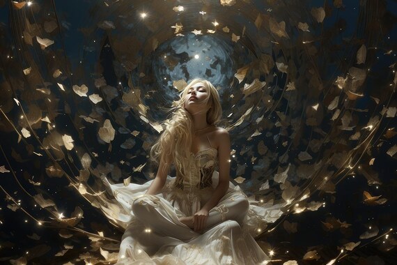 Meditation Spiritual Mystical Art Reverie