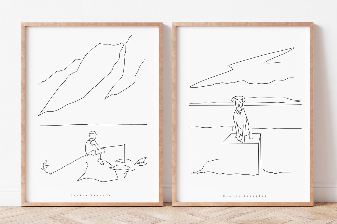 Custom Family Portrait Custom Line Drawing From Photo Personalised Family Portrait Line Art Meaningful Gifts Family Portrait Painting - Image 3