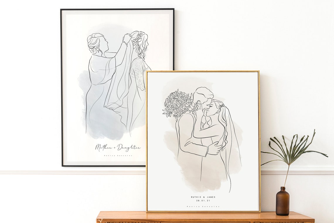 Father Of The Bride Gift Mother Of The Bride Gift Parents Of The Bride Father Or Mother In Law Bride Gift From Groom Art