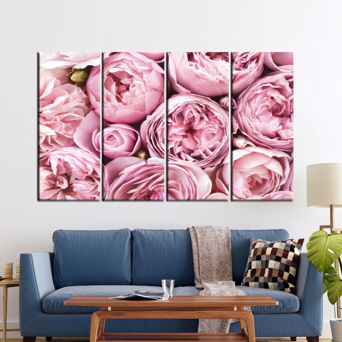 Modern Botanical Pink Flowers Housewarming Gift - Image 2