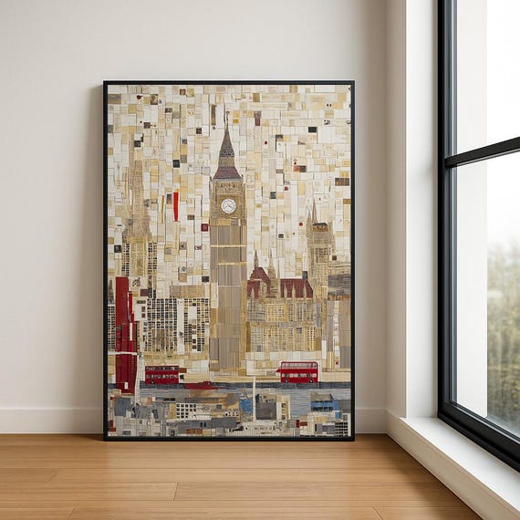 High Resolution Landmark Oil Painting