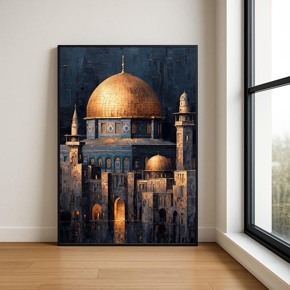 High Resolution Landmark Oil Painting