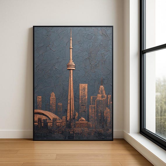 High Resolution Landmark Oil Painting