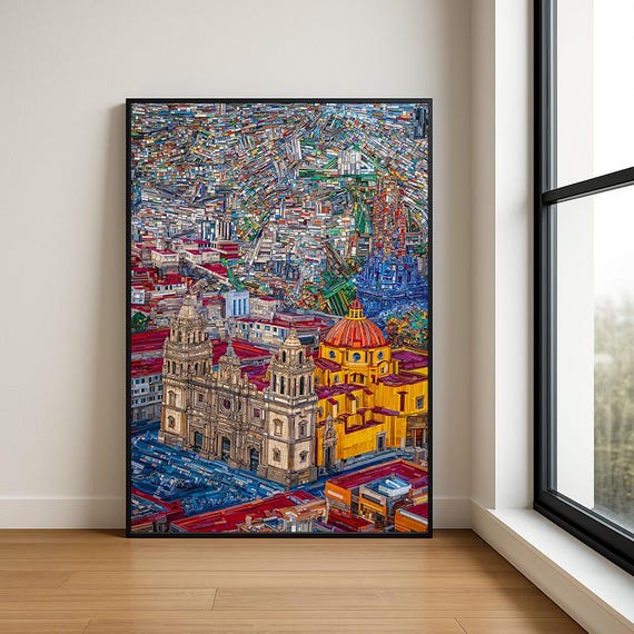 High Resolution Landmark Oil Painting