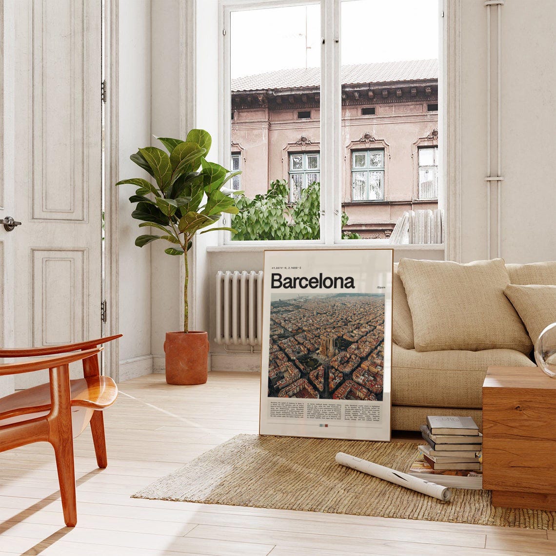 Barcelona Poster Barcelona Print Barcelona Wall Art Barcelona Gift Barcelona Travel Poster Barcelona Photo Spain Print Spain Poster - Image 4