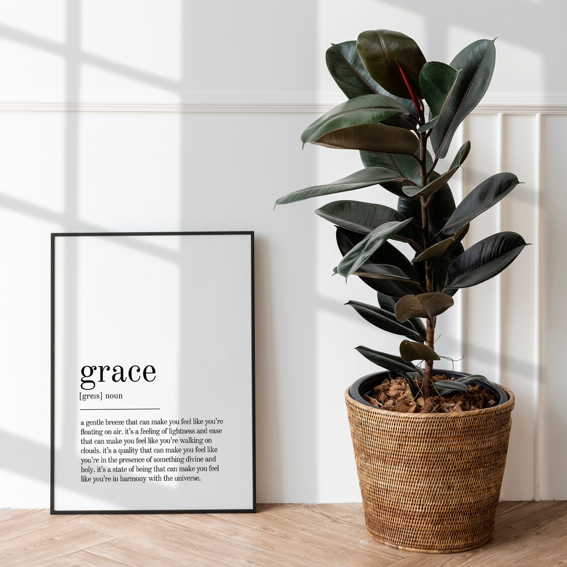 Grace Definition, Personalized Gift For Him - Image 2