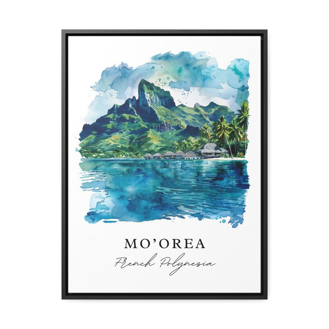 Moorea Housewarming Travel Poster - Image 3