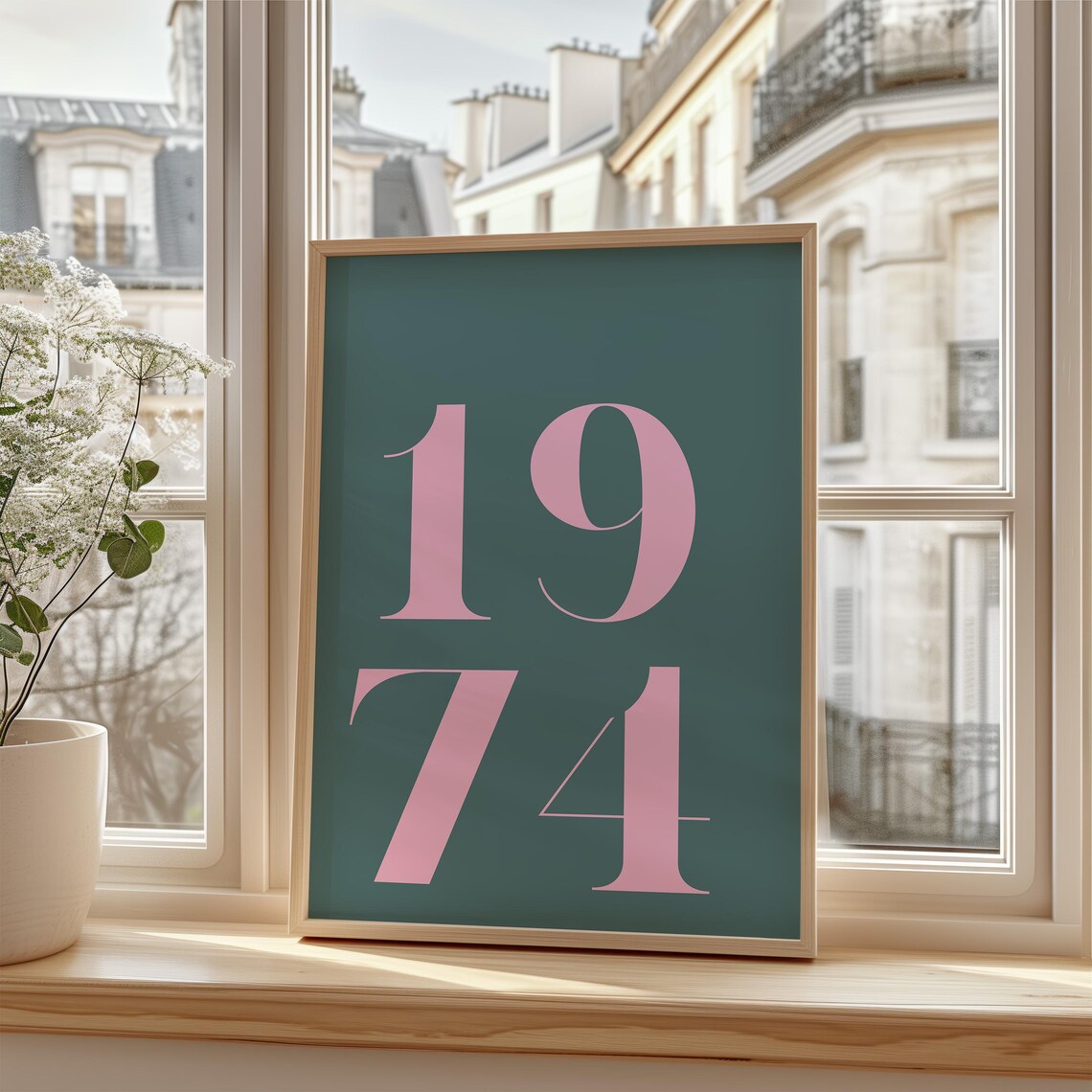 Retro 1974 Birthday Poster, 50th Birthday Gift - Image 5