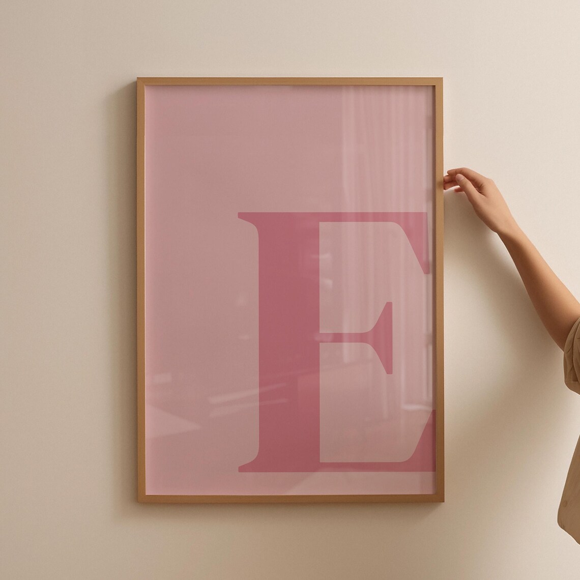 Letter E Initial Poster, Alphabet Nursery Decor - Image 3