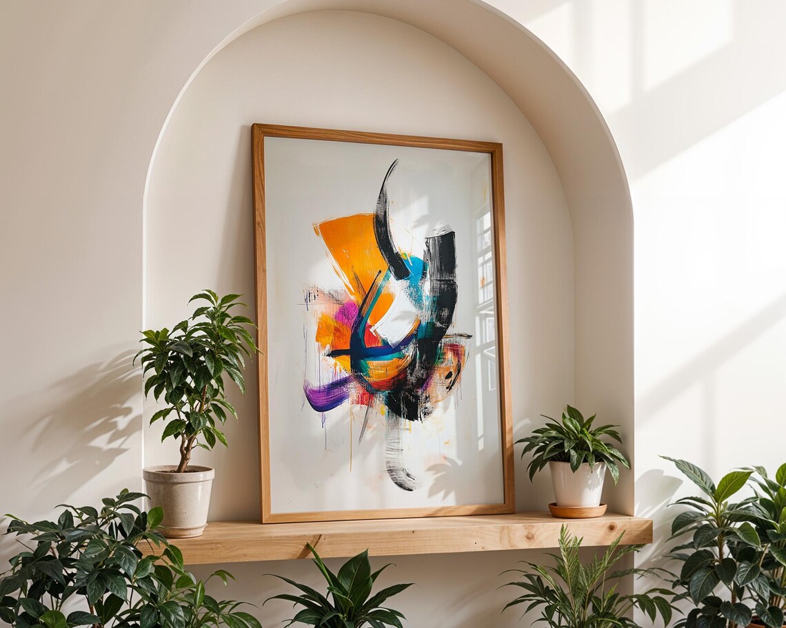 Modern Art Graffiti for Home, Kitchen, Office - Image 2