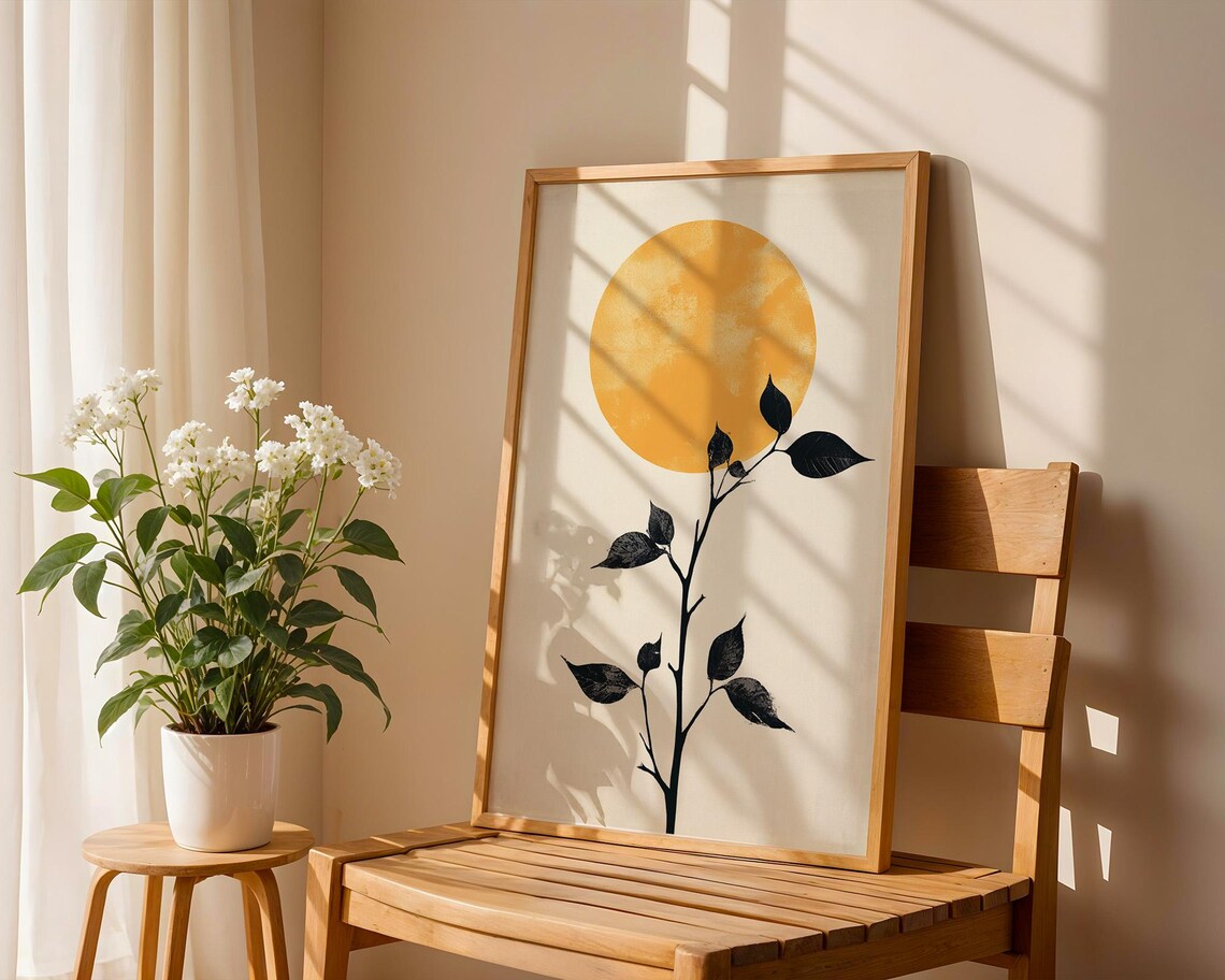 Vintage Botanical Art Print, Home Kitchen Decor - Image 3
