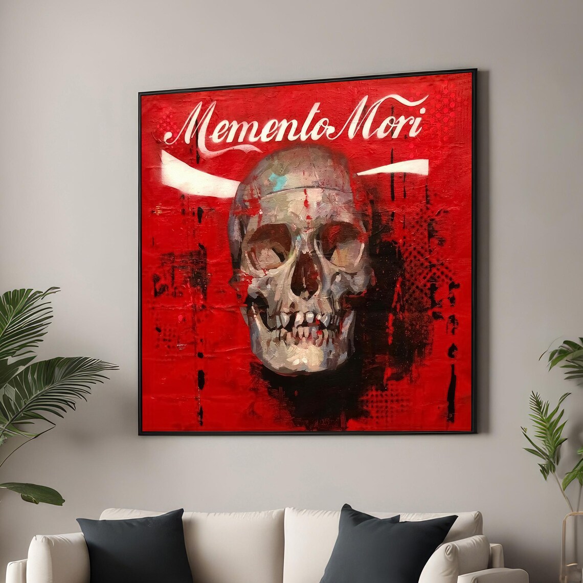 Memento Mori Skull Art by Zinsky, Vanitas Inspired