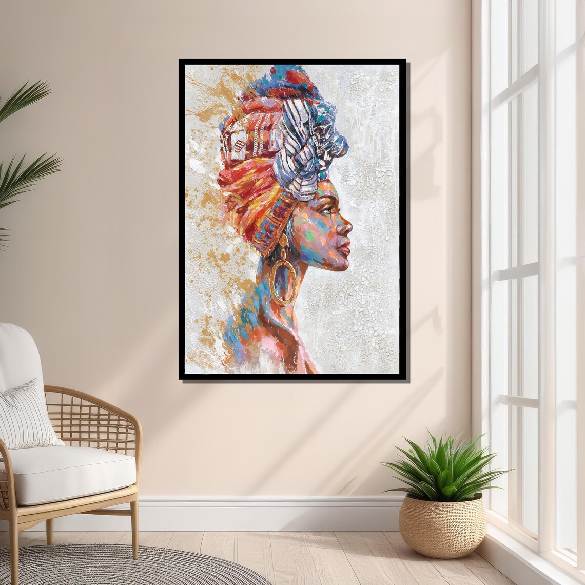 Colorful African - Contemporary Travel Poster - Image 3