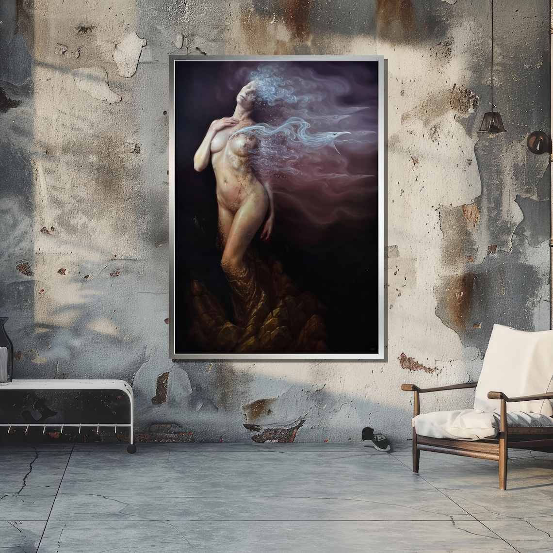 Surreal Nude Art, Ethereal Female Figure Nature - Image 5