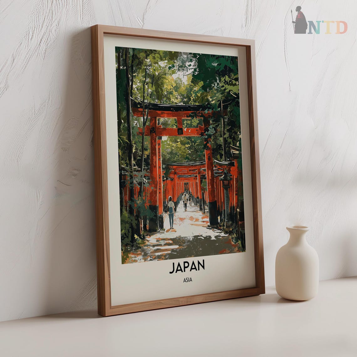 Japan Print Japan Wall Art Japan Poster Japan Photo Japan Poster Print Japan Travel Poster Japan Tokyo Kyoto Osaka Yokohama City - Image 2