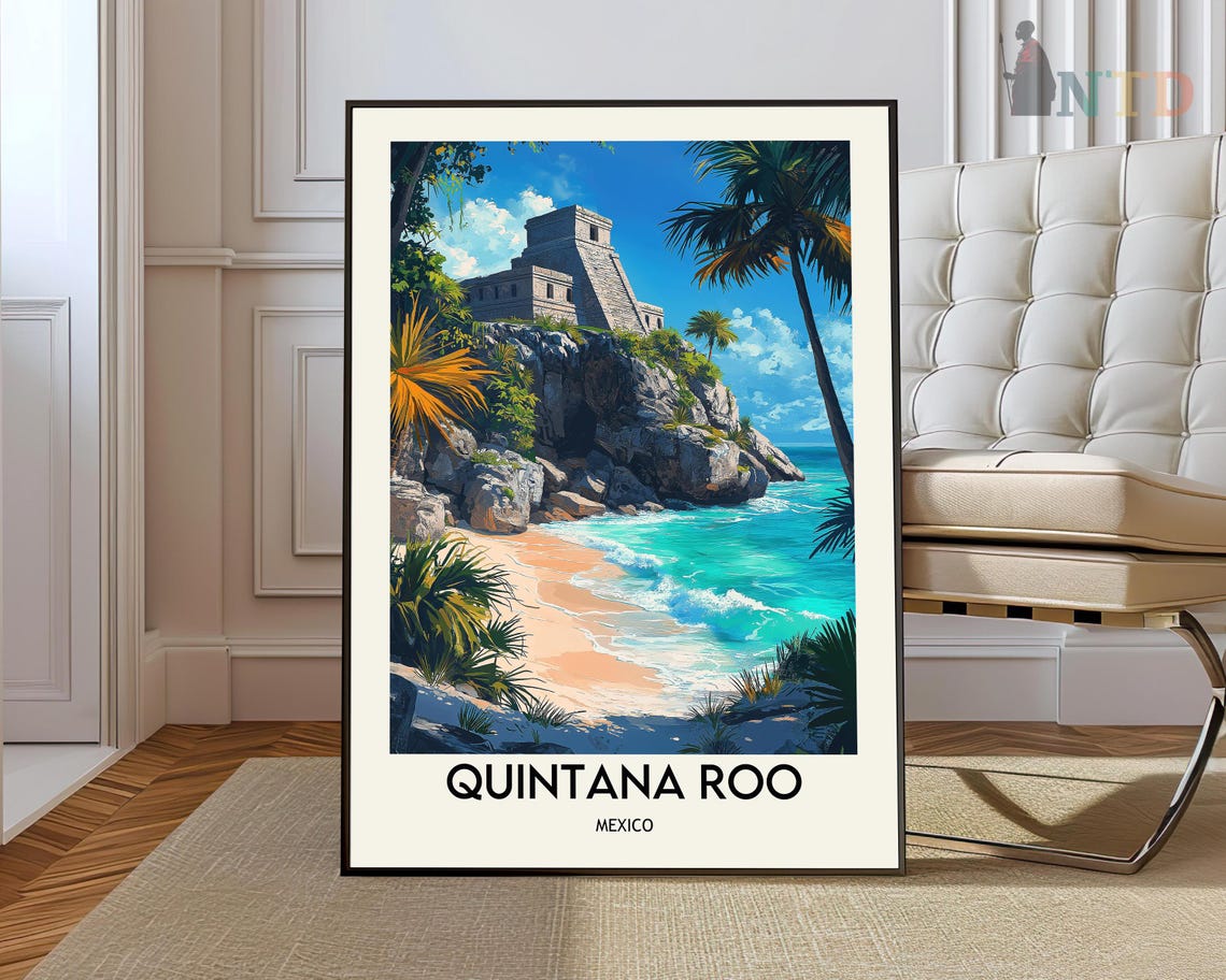 Quintana Roo Poster Wall Art Print Photo Mexico