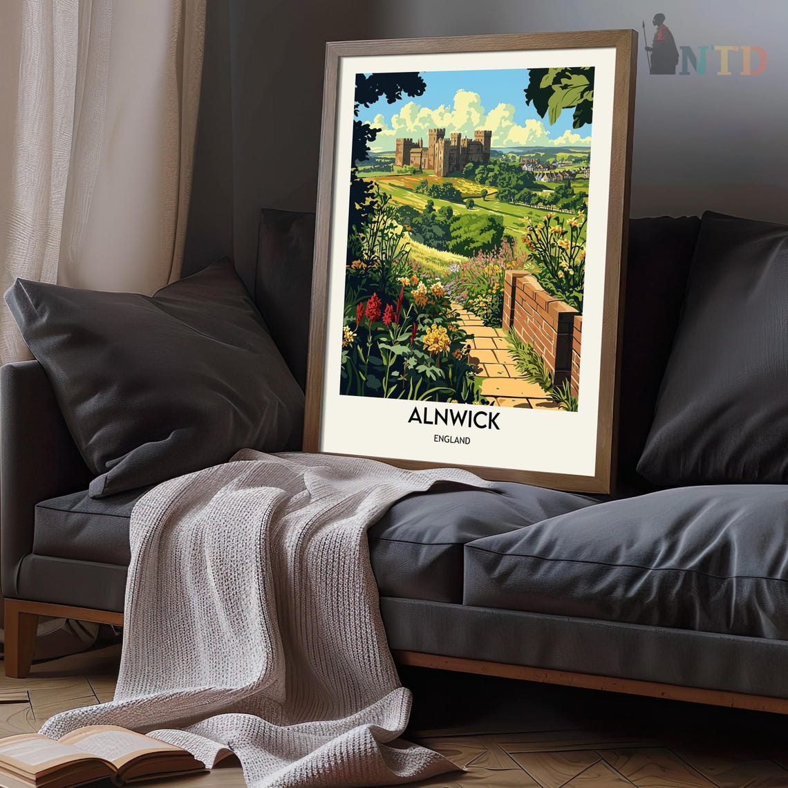 Alnwick Print Alnwick Wall Art Alnwick Poster Alnwick Photo Alnwick Castle Alnwick Northumberland Alnwick England Alnwick Garden - Image 3