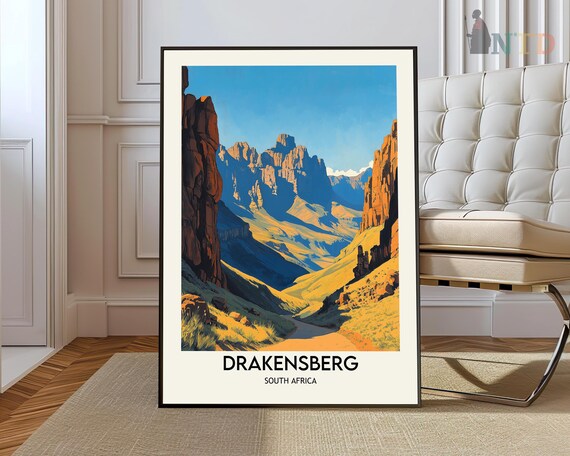 Drakensberg Print Drakensberg Wall Art Drakensberg Poster Drakensberg Photo Drakensberg Poster Print Drakensberg South Africa Poster