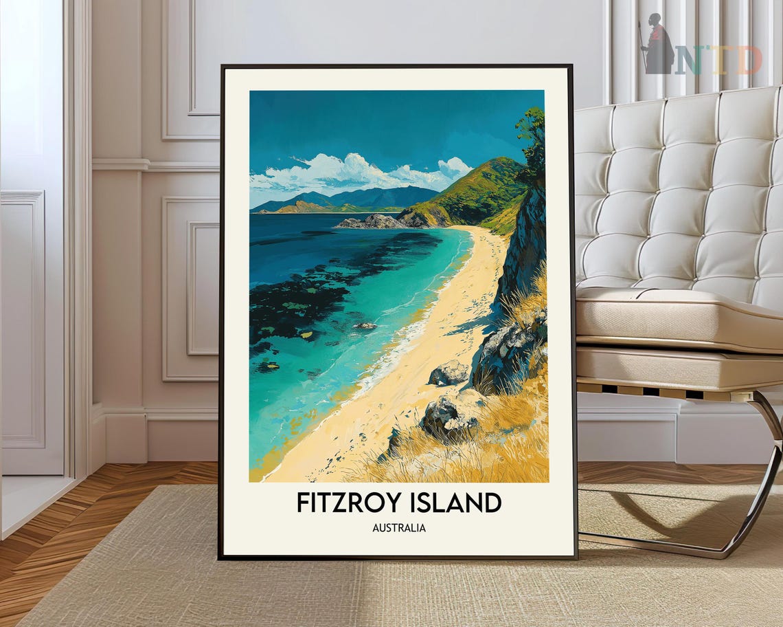 Fitzroy Island Print Fitzroy Island Wall Art Fitzroy Island Poster Fitzroy Island Photo Fitzroy Island Australia Queensland Art