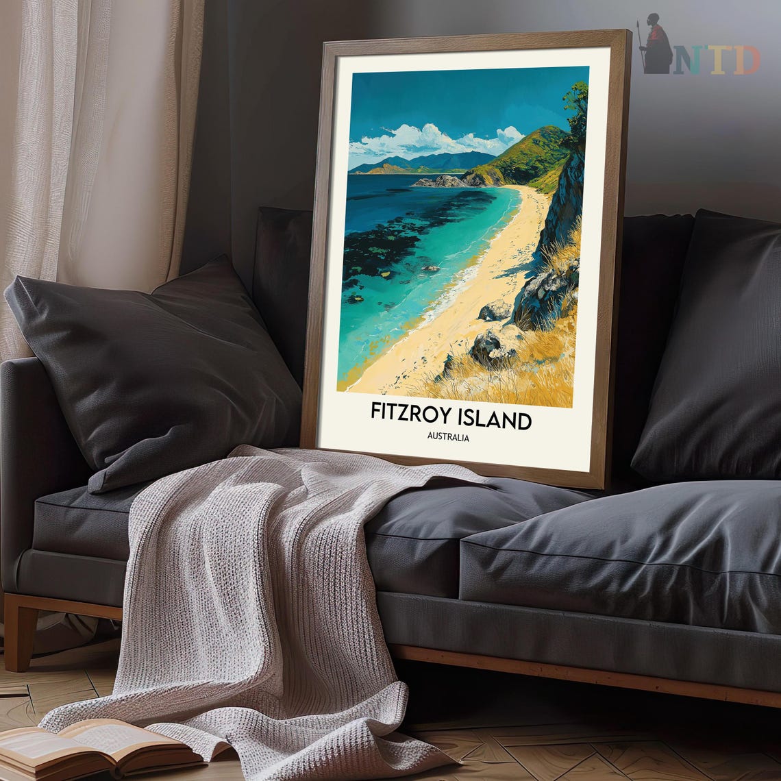 Fitzroy Island Print Fitzroy Island Wall Art Fitzroy Island Poster Fitzroy Island Photo Fitzroy Island Australia Queensland Art - Image 3