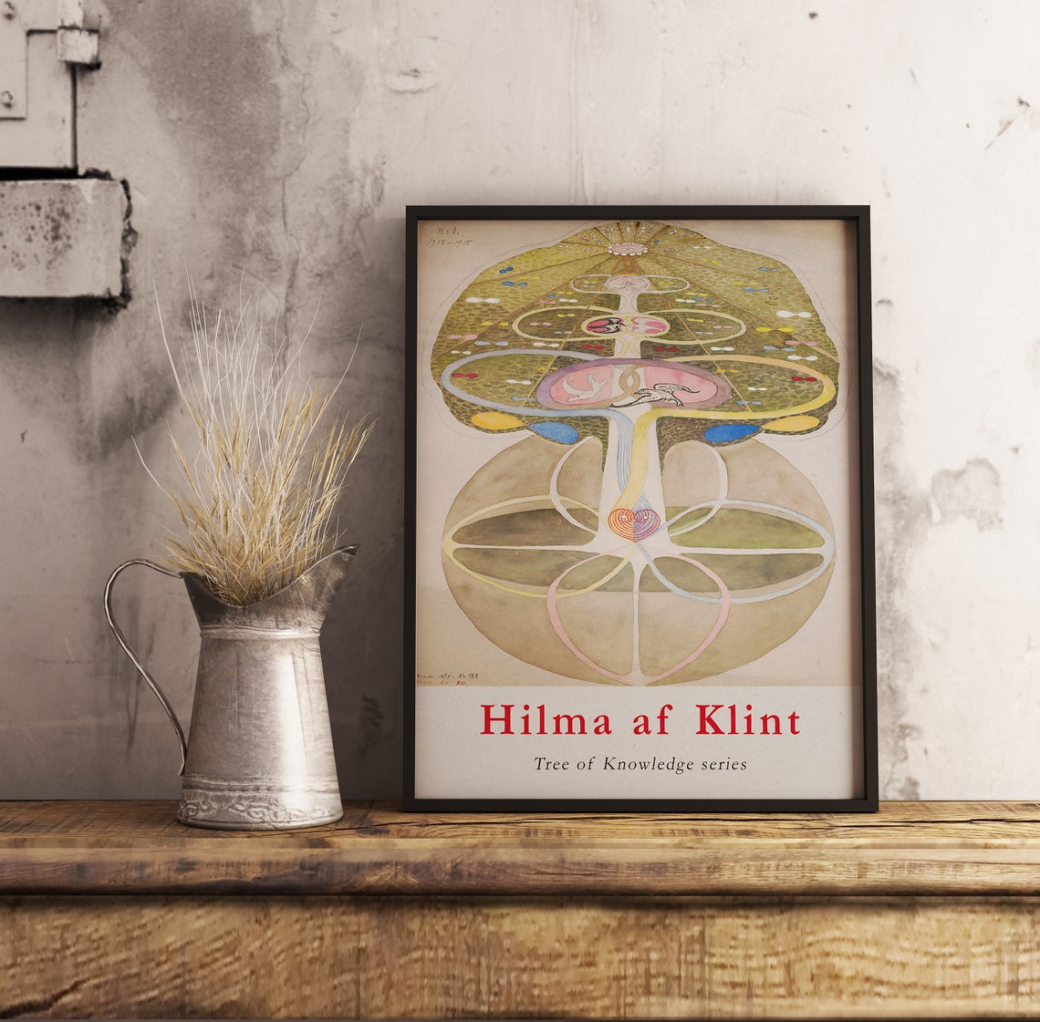 Hilma af Klint Tree of Knowledge Spiritual Abstract Art Poster - Image 2