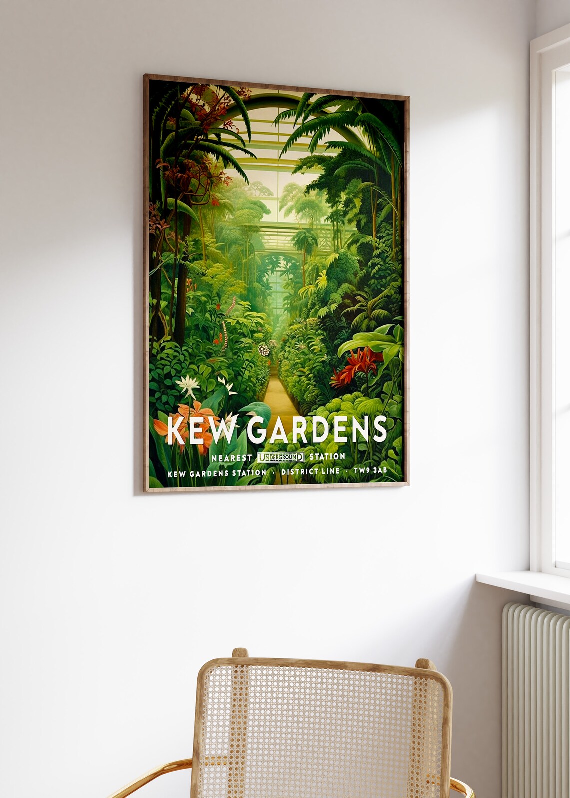 Kew Gardens Floral Print, William Morris Poster - Image 3