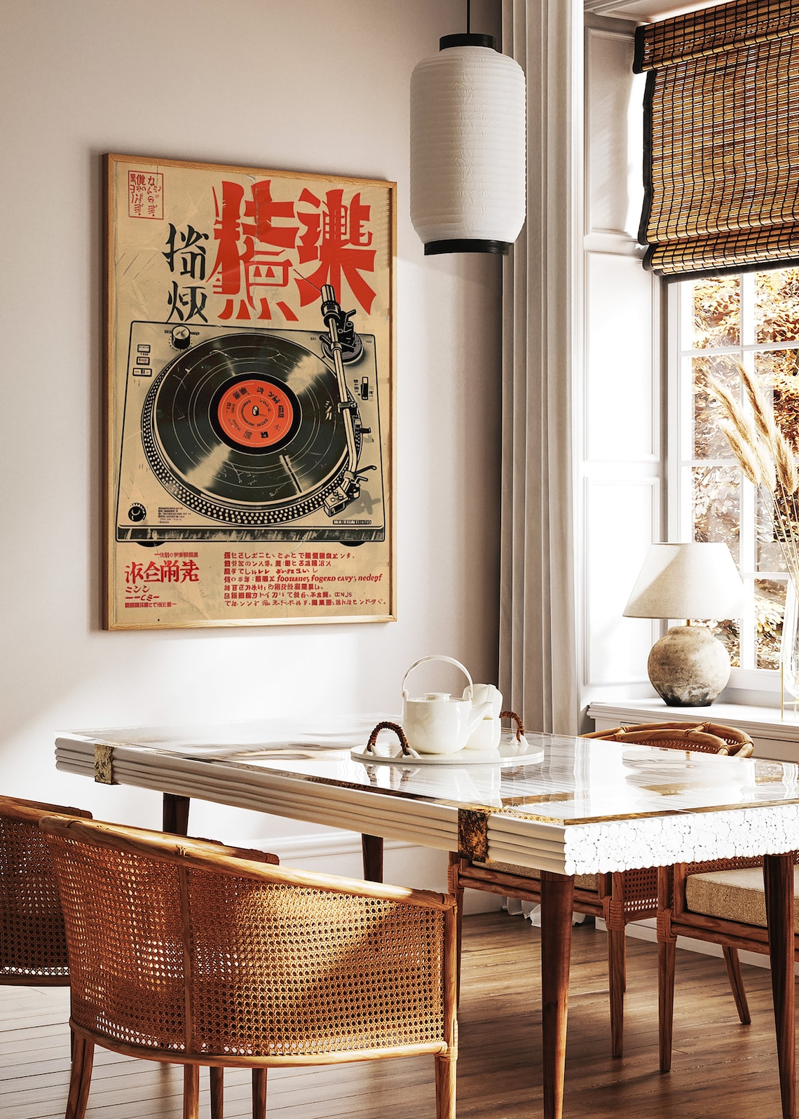 Japanese Retro Vinyl Music Poster, Vintage Style - Image 2