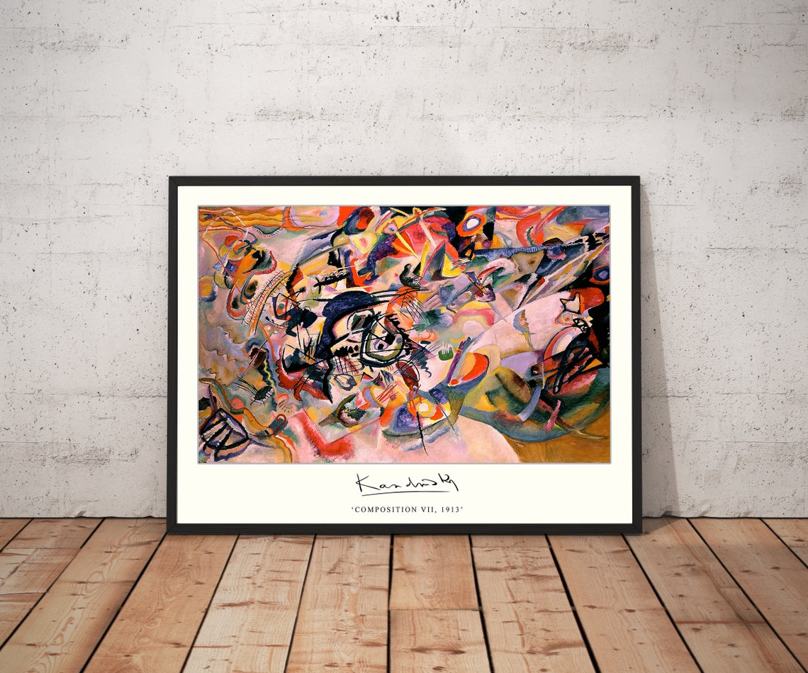 Kandinsky Composition VII 1913 Abstract Expressionist Poster - Image 2