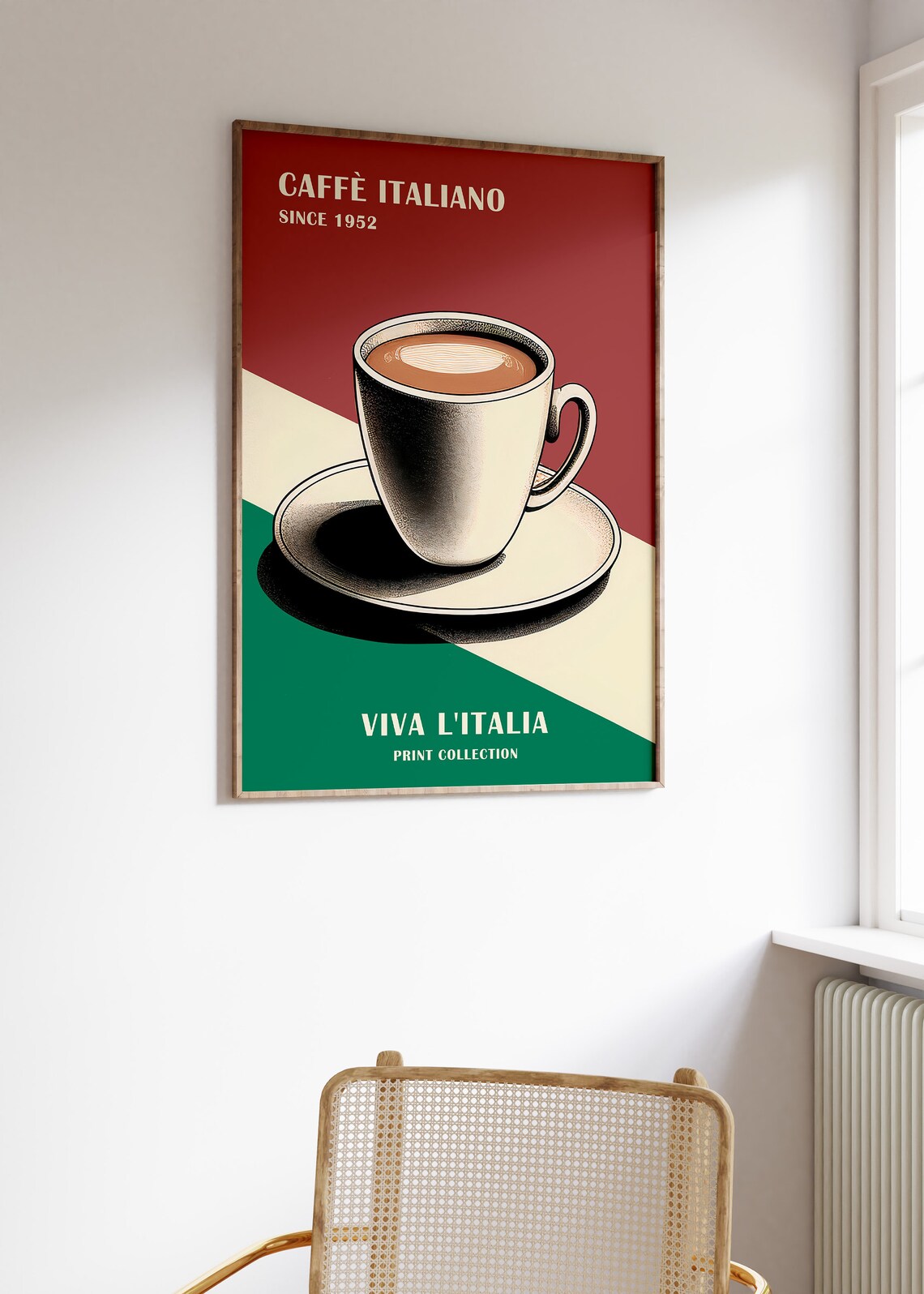 Italian Coffee Vintage Kitchen Travel Poster - Image 3