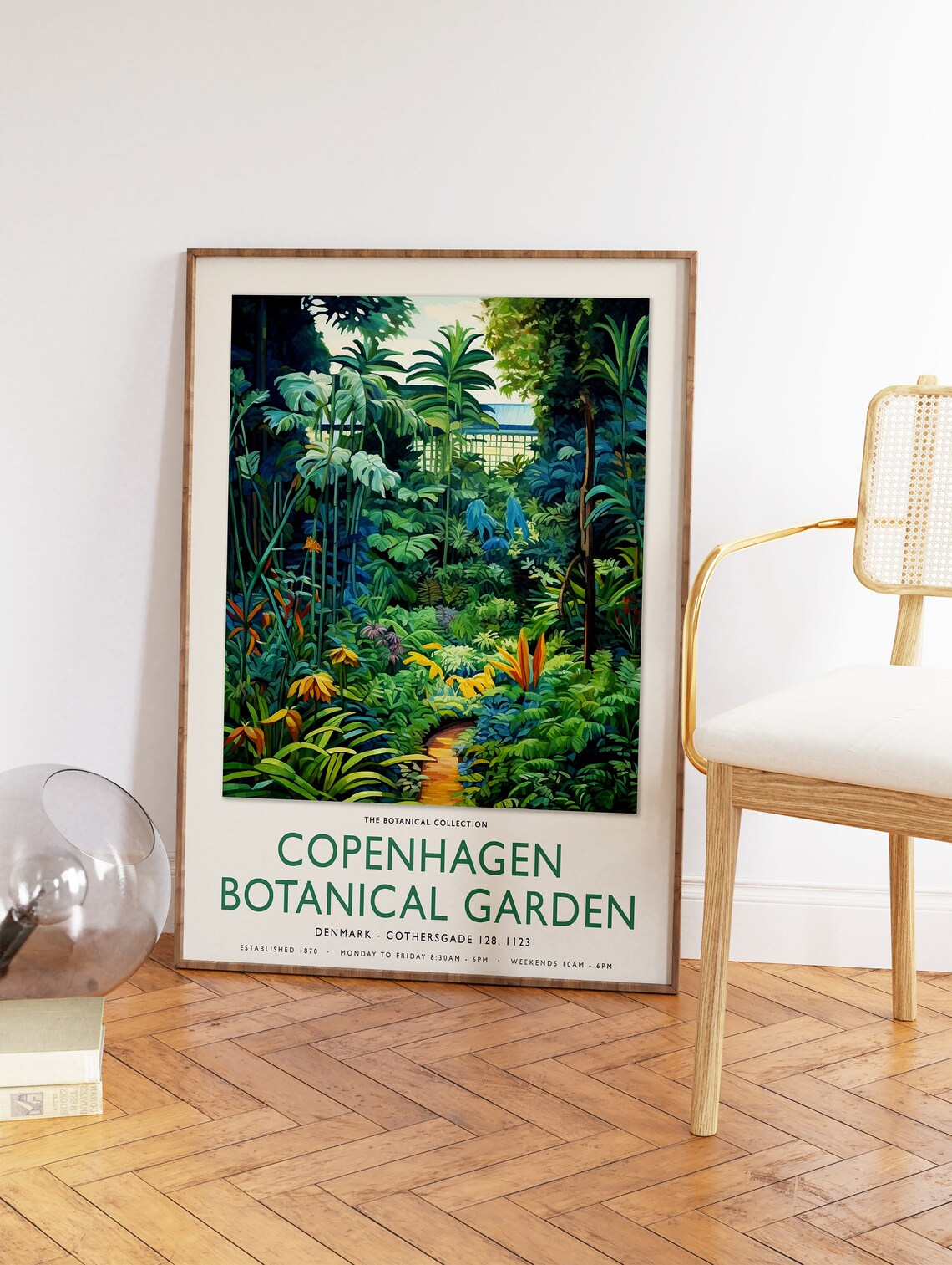 William Morris Copenhagen Botanical Gardens Poster - Image 2