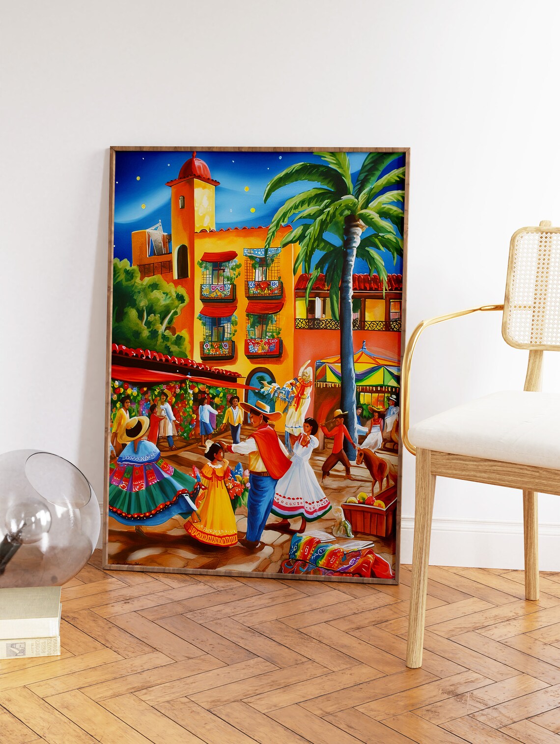 Mexican Culture Vintage Art Print, Latin Decor - Image 2