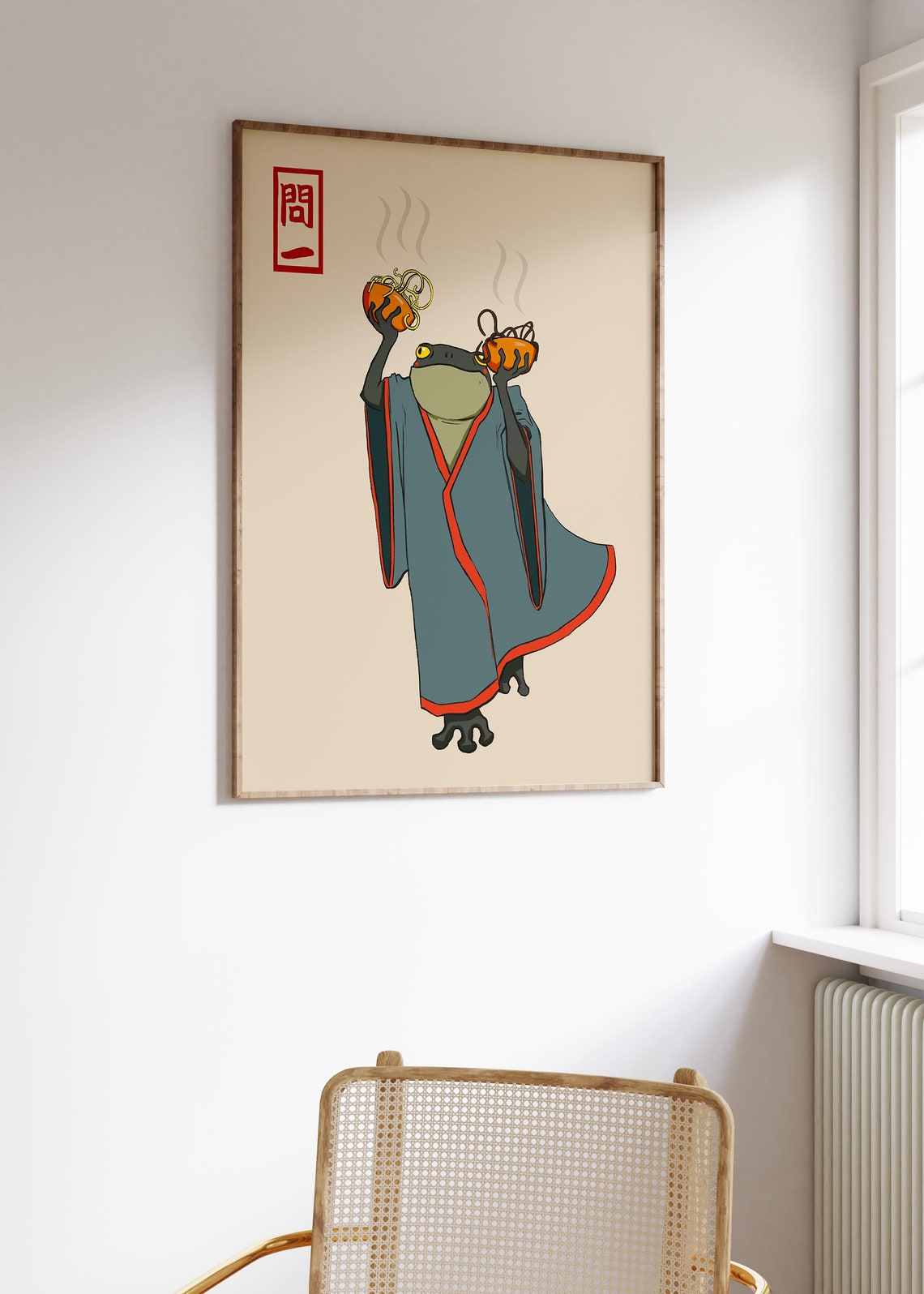 Matsumoto Hoji Art Print Japanese Poster Frog Matsumoto Hoji Vintage Art Print Animal Art Funny Animal Print Gift A1a2a3a4 - Image 2