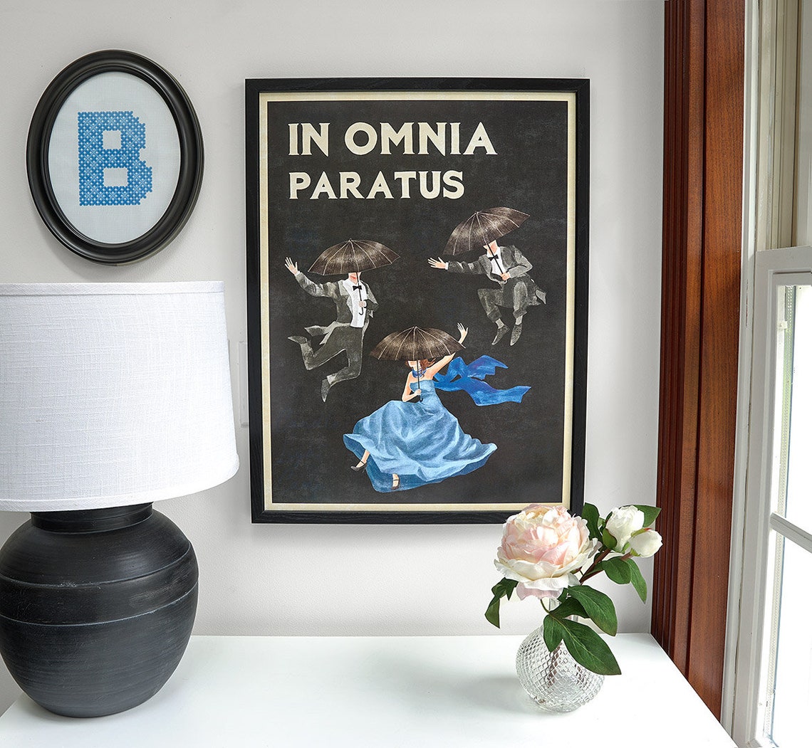 In Omnia Paratus Poster, Dark Nonuv Version - Image 2