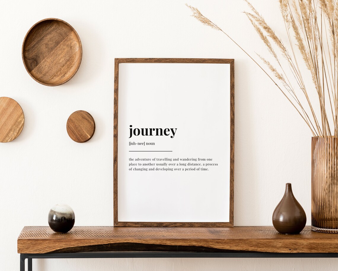 Journey Definition Meaning Travel Poster - Image 3
