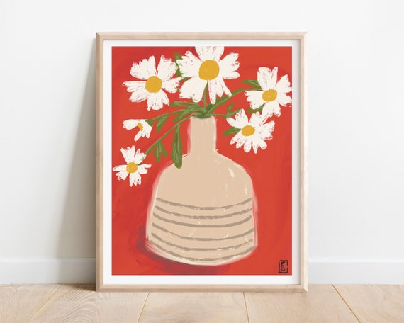 Still Life No. 26 Botanical Floral Art Print