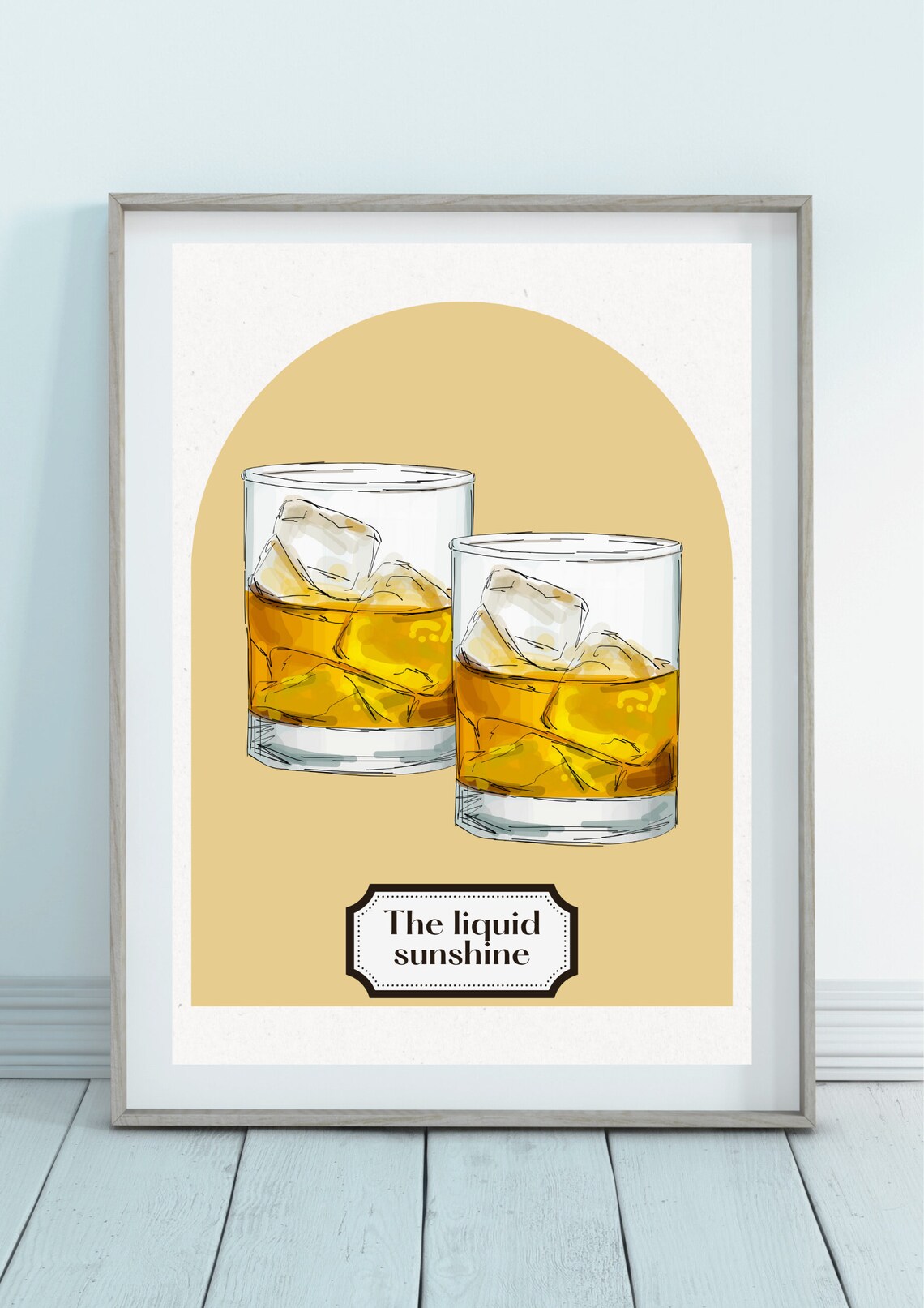 Whiskey Bar Decor, Poster Print - Image 3