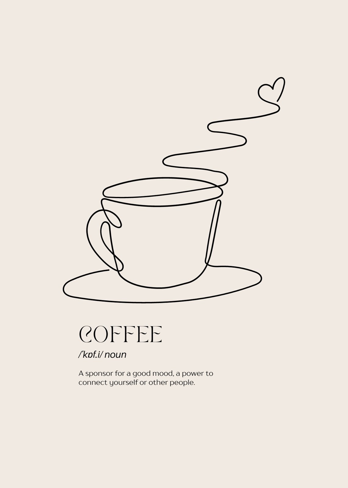 Coffee Theme Decoration Art Print - Image 2