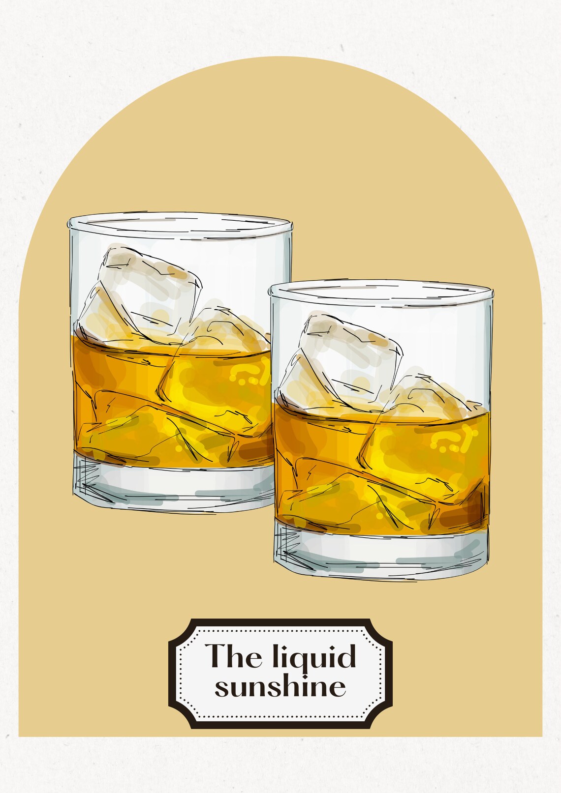 Whiskey Bar Decor, Poster Print - Image 2