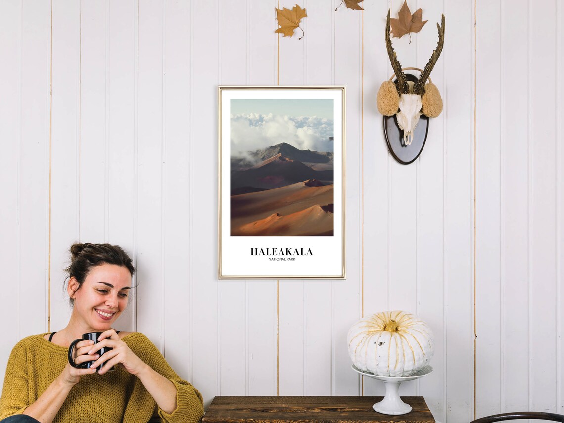 Haleakala National Park Vintage Travel Poster Print - Image 2
