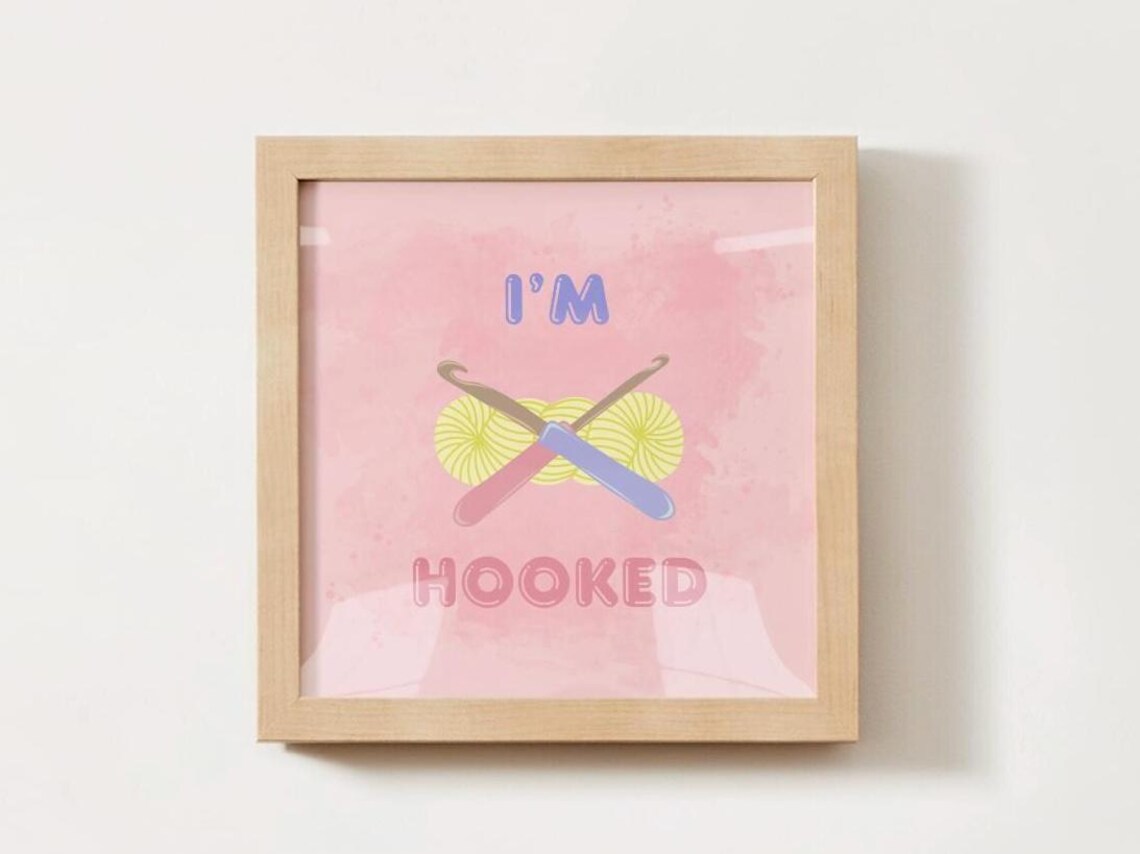 Crochet Hooks, Crochet Related Card, Gift - Image 4