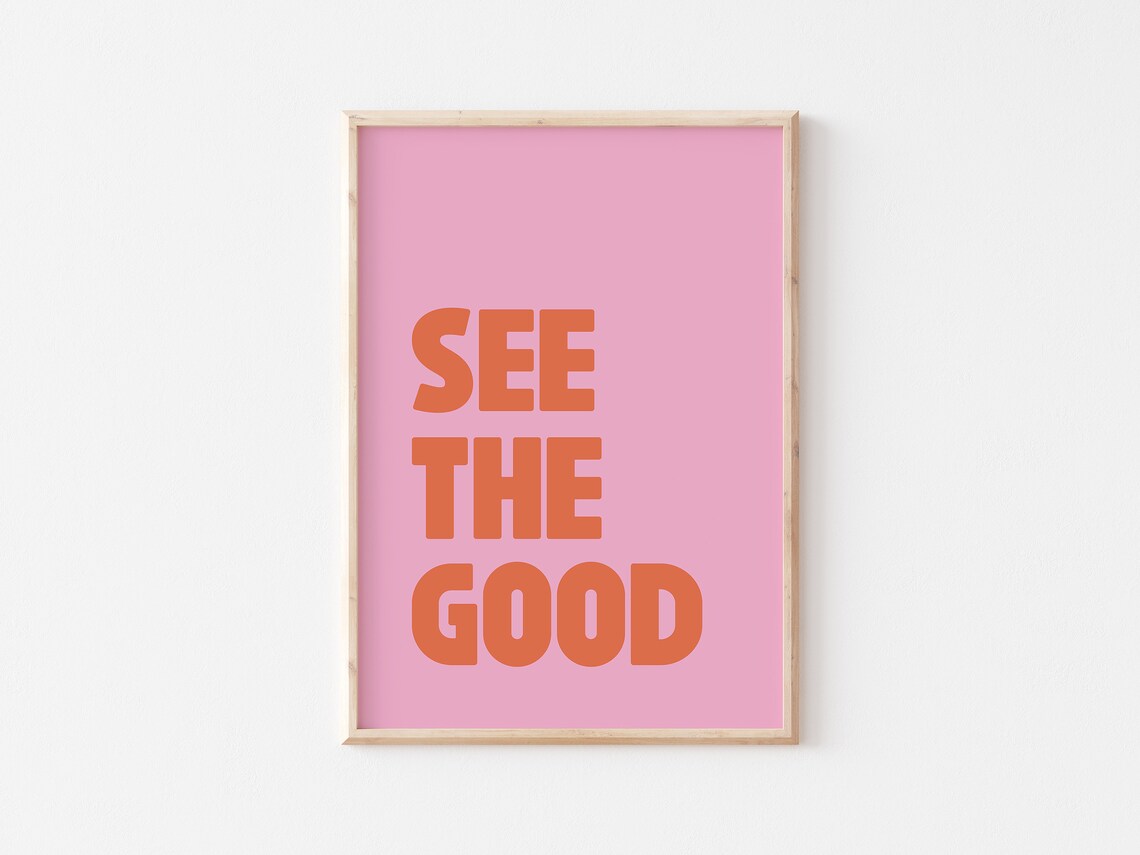 Picasso The Dance, Funky Pink Orange Poster - Image 2