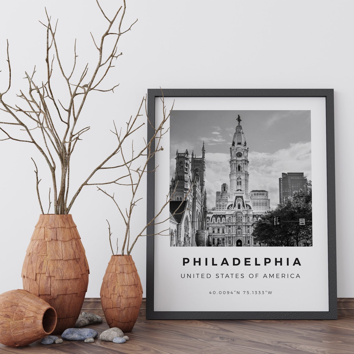 Philadelphia Landscape Wall Art Print - Image 5