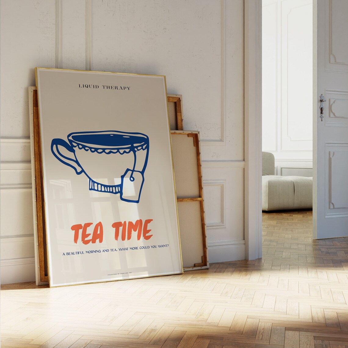 Tea Time Poster, Coffee Shop Kitchen Decor Art Print - Image 5