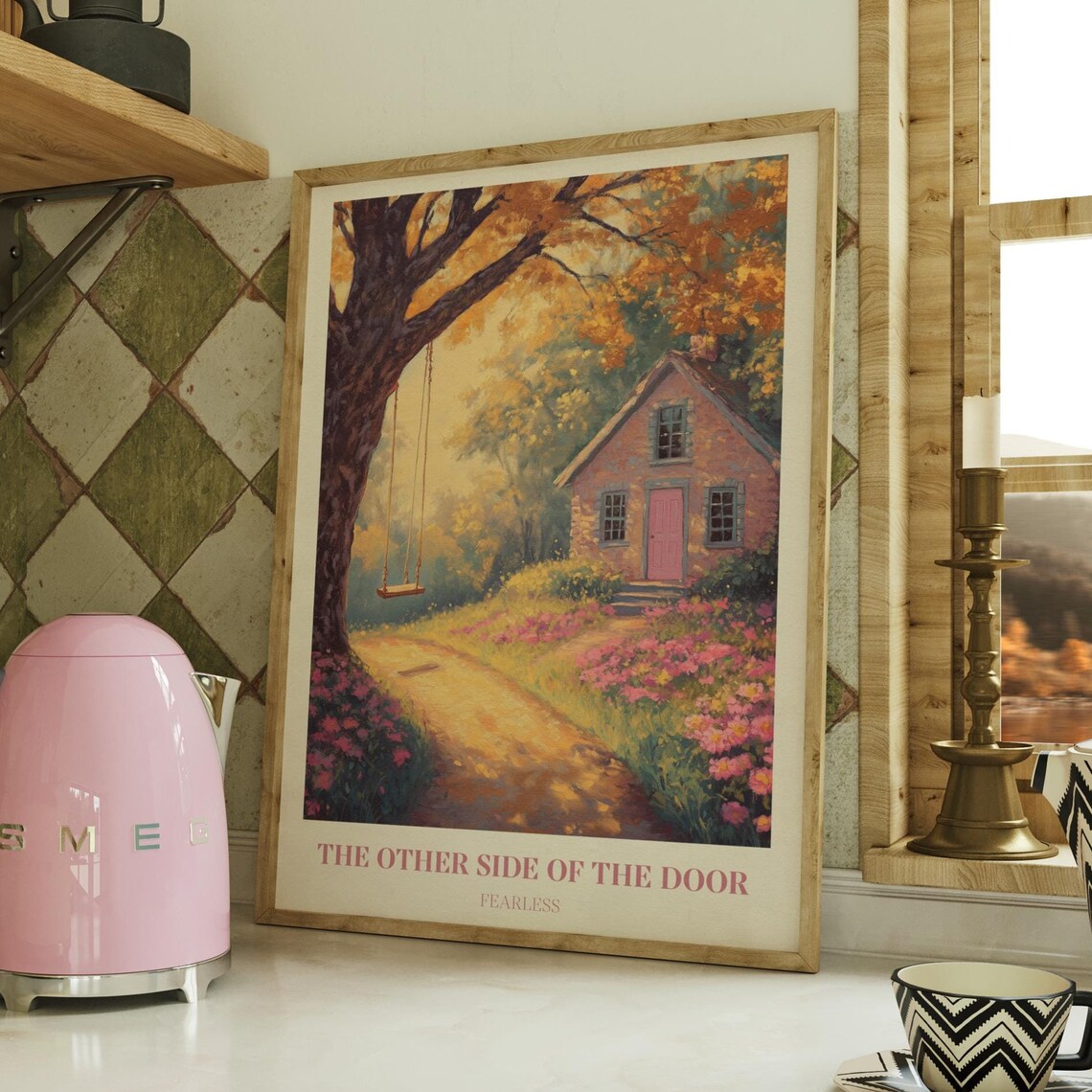 Taylor Swift The Other Side Of The Door Fearless Poster Autumn Cottage