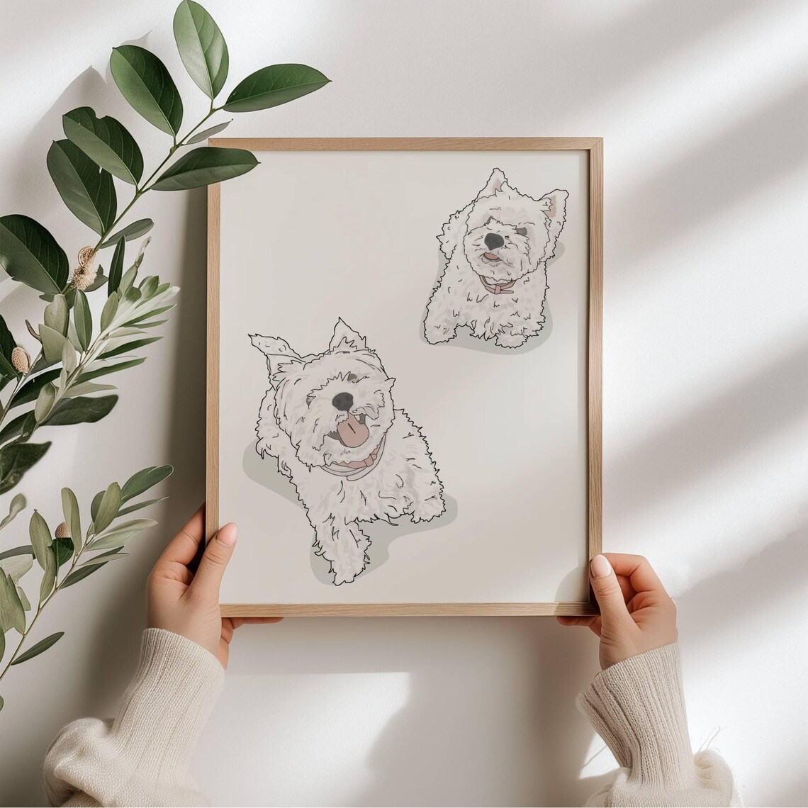 Wedding Gift With Custom Loved One Portrait - Image 2