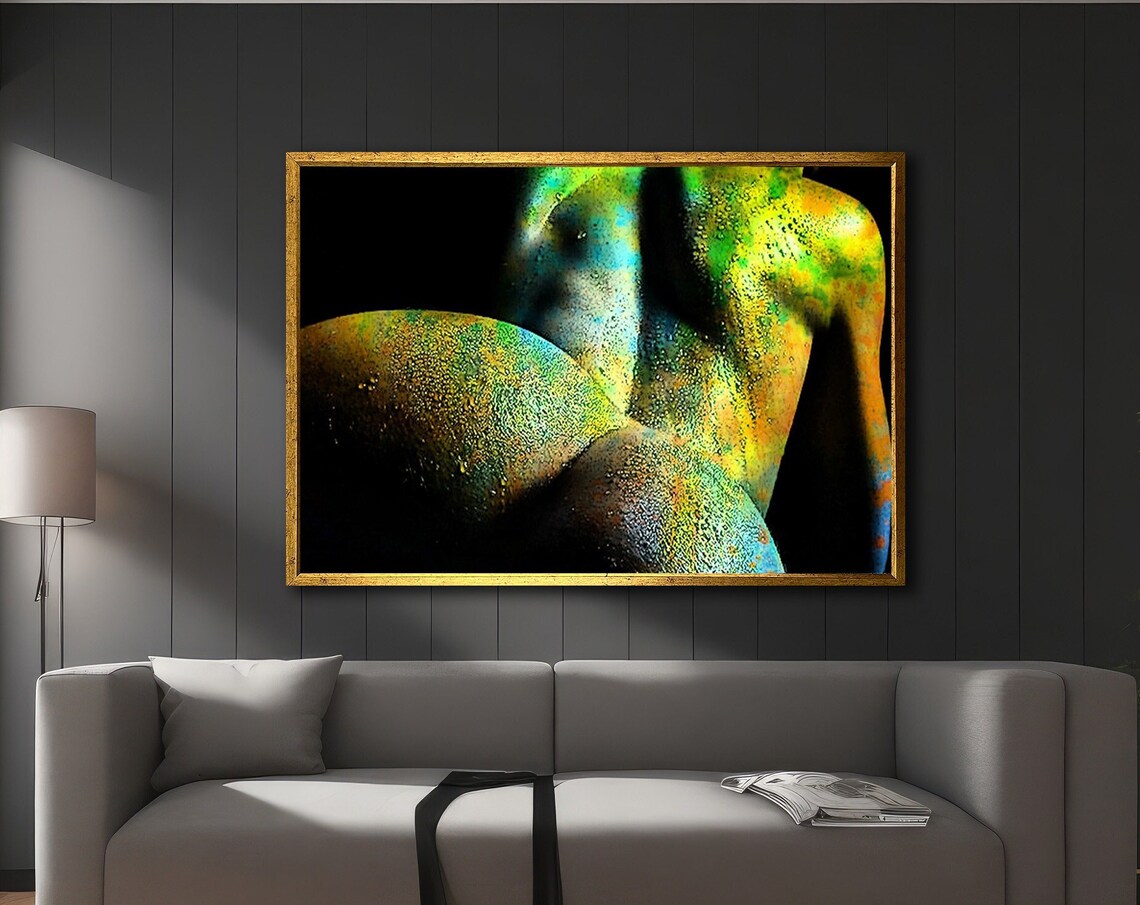 Nude Woman, Elegant Timeless Beauty Portrait